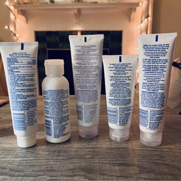 BUNDLE OF 5 NEW/SEALED AVON  - FOOT WORKS RELIEF REPAIR RESTORE RENEW  MASK - Picture 2 of 10